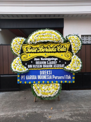 Papan Bunga Duka di Cikeusal